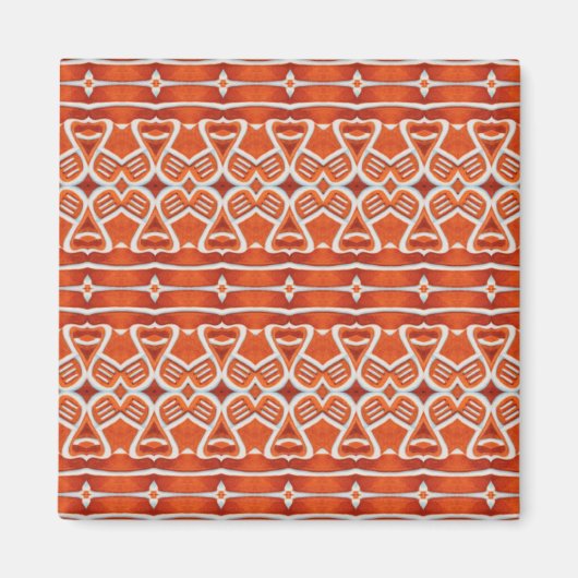 GINGERBREAD Square Magnet (Vorne)