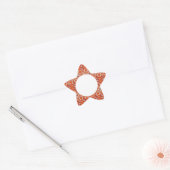 GINGERBREAD Star Matte Stickers (Umschlag)