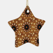 'Gingerbread' Star Ornament (Rechts)
