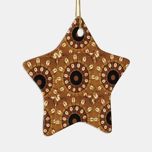 'Gingerbread' Star Ornament (Rechts)