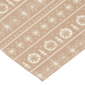 Gingerbread Stripe Tischdecke (Schrägansicht)