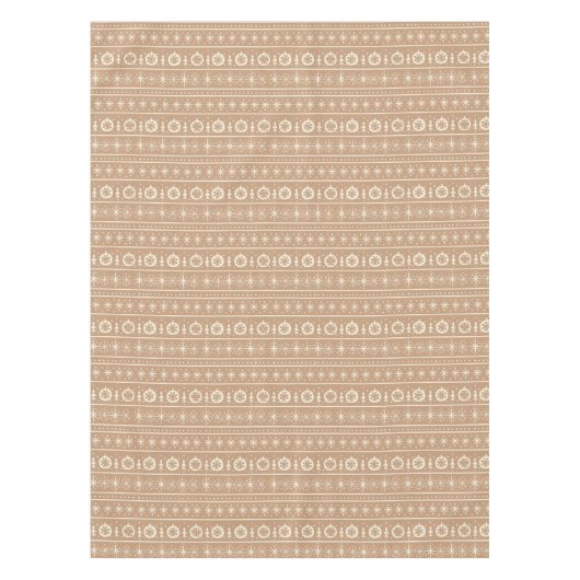 Gingerbread Stripe Tischdecke (Vorderseite)