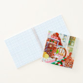 GINGERBREAD SURPRISE 8.5x8.5 SpiralNotebook Notizblock (Innenseite)