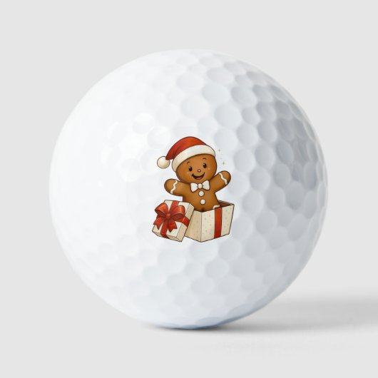 Gingerbread Surprise! Golfball (Vorderseite)