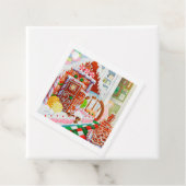 GINGERBREAD SURPRISE Square Gift Tags Geschenkanhänger (Beispiel)