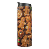Gingerbread Sweet Holiday Cookie Wall Thermosbecher (Nach rechts gedreht)