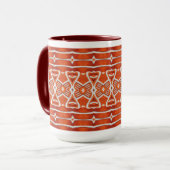 GINGERBREAD Tall Maroon Combo Tasse (Vorderseite Links)