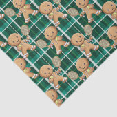 Gingerbread Tennis Grand Slam 🎾 🎄 Seidenpapier (Detail)