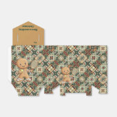 Gingerbread Tennis Grand Slam 🎾 Sondertext 🎄 Geschenkschachtel (Ungefaltet)