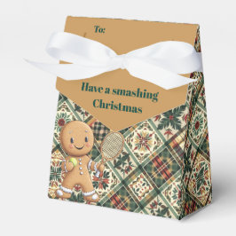 Gingerbread Tennis Grand Slam 🎾 Sondertext 🎄 Geschenkschachtel