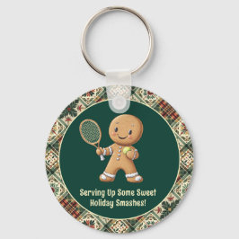 Gingerbread Tennis Grand Slam 🎾 Sondertext 🎄 Schlüsselanhänger
