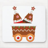 Gingerbread Train Mousepad (Vorne)