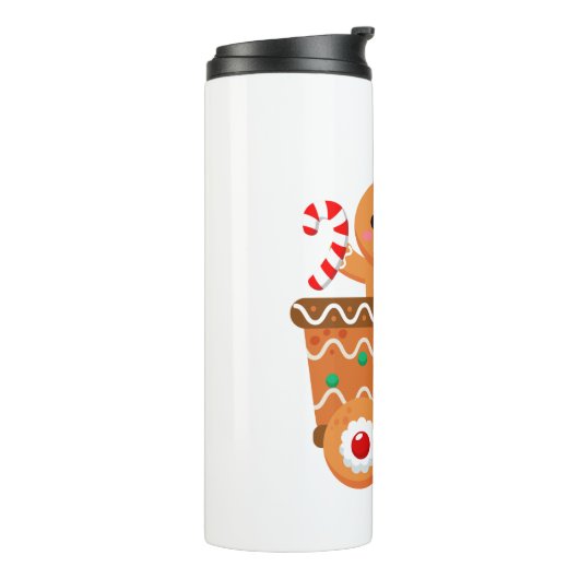 Gingerbread Train Thermosbecher (Nach links gedreht)
