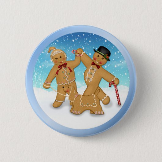 Gingerbread Trio Button (Vorderseite)