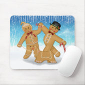 Gingerbread Trio Mousepad (Mit Mouse)