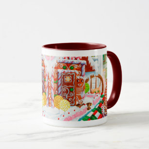 GINGERBREAD ÜBERRASCHENDE Maroon Combo-Tasse Tasse