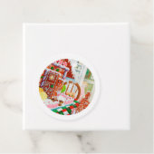 GINGERBREAD ÜBERRASCHENDE RUNDZEICHEN GESCHENKANHÄNGER (Beispiel)
