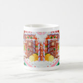 GINGERBREAD ÜBERRASCHENDE weiße Tasse (Mittel)