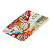 GINGERBREAD ÜBERRASCHUNG 3x4 Flexible Magnet (Linke Seite)