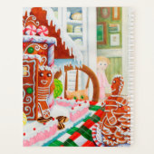 GINGERBREAD ÜBERRASCHUNG 8.5x11 Planerkalender Planer (Rückseite)
