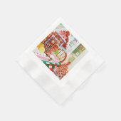 GINGERBREAD ÜBERRASCHUNG Cocktailpapier Napkins Serviette (Ecke)