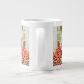 GINGERBREAD ÜBERRASCHUNG Große weiße Tasse (Rückseite)