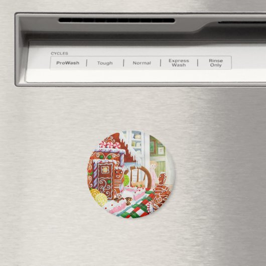 GINGERBREAD-ÜBERRASCHUNG MAGNET (In Situ (Geschirrspüler))