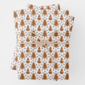 GINGERBREAD Urlaubsmuster Geschenkpapier Set (Beispiel)