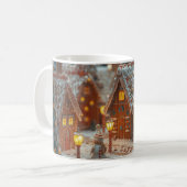 “Gingerbread Village Glow Mug” Kaffeetasse (Vorderseite Links)
