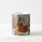“Gingerbread Village Glow Mug” Kaffeetasse (Mittel)