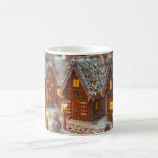 “Gingerbread Village Glow Mug” Kaffeetasse