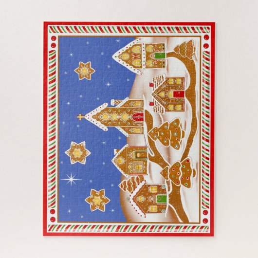Gingerbread Village Jigsaw Puzzle (Vertikal)