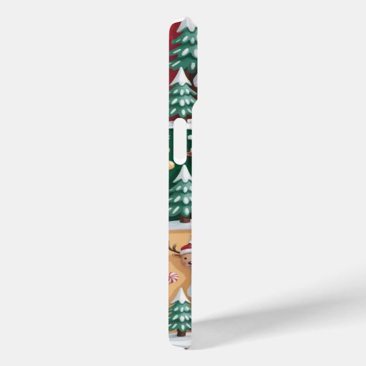 Gingerbread Weihnachten iPhone / iPad Fall Case-Mate iPhone Hülle (Rückseite / Rechts)