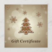 Gingerbread Weihnachtsbaum (Vorderseite)