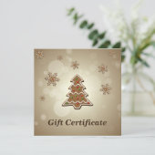 Gingerbread Weihnachtsbaum (Stehend Vorderseite)