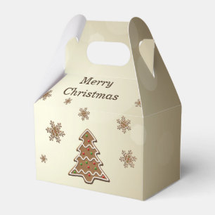 Gingerbread Weihnachtsbaum Geschenkschachtel