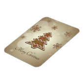 Gingerbread Weihnachtsbaum Magnet (Linke Seite)