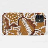 Gingerbread Weihnachtskekse Design iPhone Case (Rückseite (Horizontal))