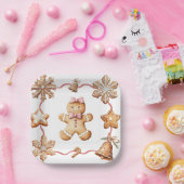 Gingerbread | Winter Christmas Plates Pappteller (Party)