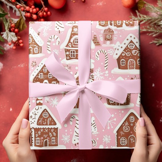 Gingerbread Winter Wonderland Geschenkpapier Set