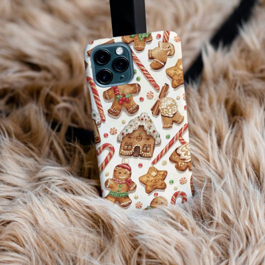 Gingerbread-Wunderland-Weihnachtsmuster | Festlich Case-Mate iPhone Hülle