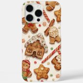 Gingerbread-Wunderland-Weihnachtsmuster | Festlich Case-Mate iPhone Hülle (Rückseite)