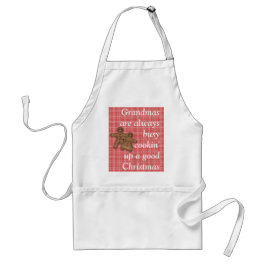 GingerbreadCoupleApron-fertigen Sie besonders an Schürze