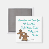 GingerbreadPeople Magnet-anpassen Magnet (Vorderseite/Rückseite)