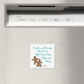 GingerbreadPeople Magnet-anpassen Magnet (In Situ (Geschirrspüler))