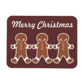 Gingerbrei Christmas Magnet (Horizontal)