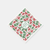 Gingerbrei Christmas Napkins Serviette (Ecke)