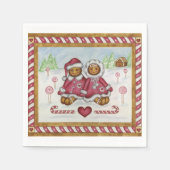 Gingerbrei Christmas Napkins Serviette (Vorderseite)