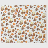 Gingerbrei Christmas Scent Geschenkpapier (Flach)