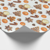 Gingerbrei Christmas Scent Geschenkpapier (Ecke)